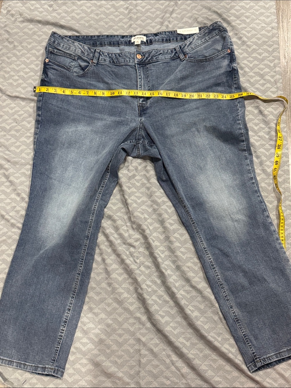 M Jeans by Maurice’s Medium Blue Straight-Leg Jeans